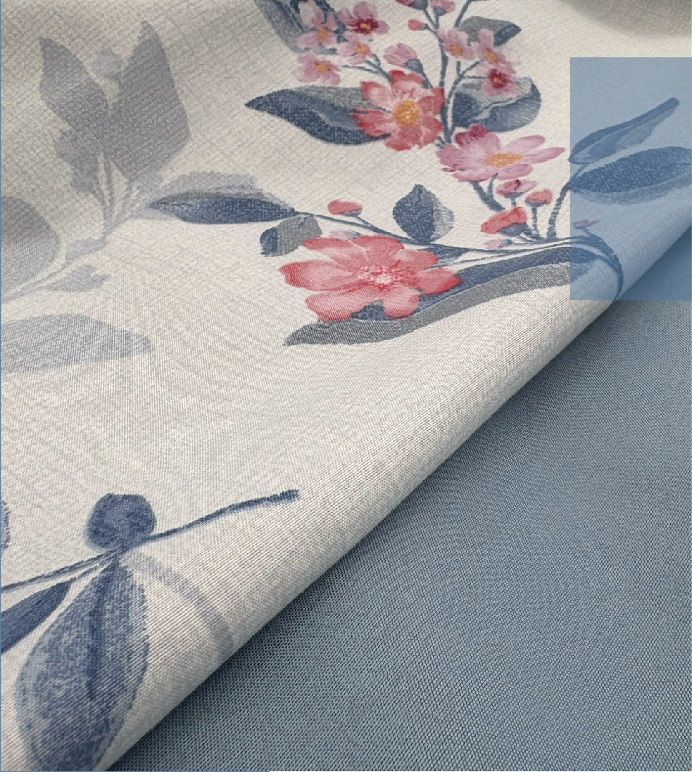 Brushed microfiber fabric sample