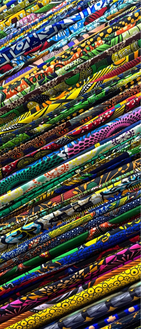 Printed bedding fabric collection